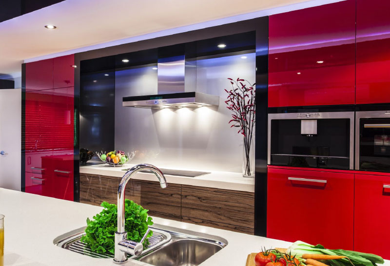 Beautiful kitchen in home renovation in Sydney's inner west, created from our drafting services.
