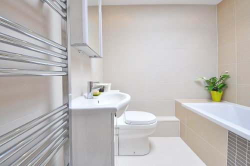 Sleek and practical new bathroom in Marrickville renovation