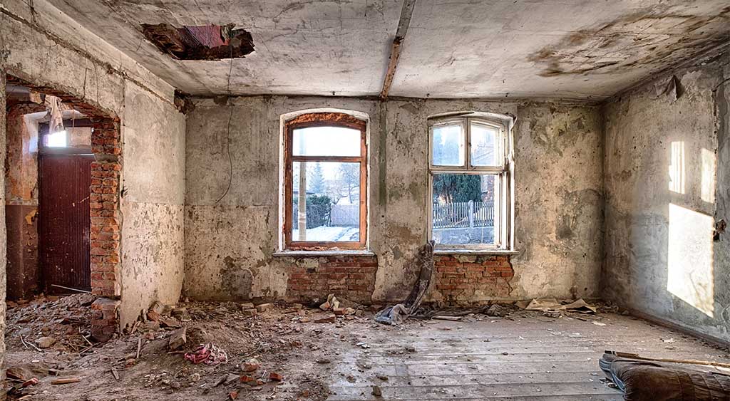 unrenovated home