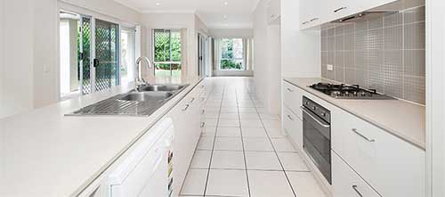 galley kitchen