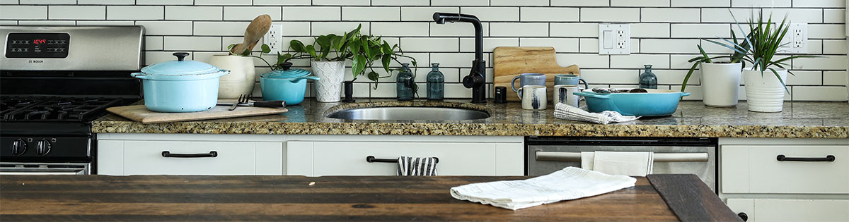 benches and sink
