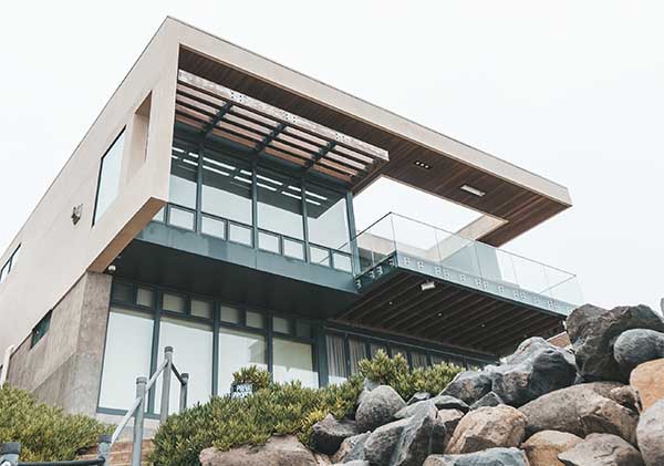 flat roof house in sydney